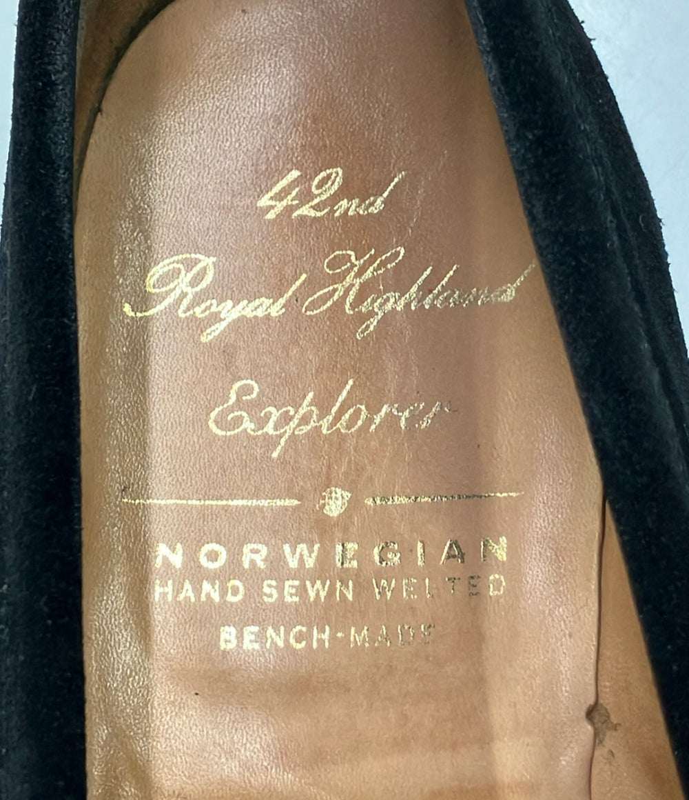 42ND ROYAL HIGHLAND ローファー スエード Explorer CHN7003S-01 メンズ SIZE 38 フォーティセカンド・ロイヤル・ハイランド