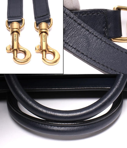 CELINE 2wayハンドバッグ ショルダーバッグ 斜め掛け ナノショッパー ラゲージ レディース セリーヌ