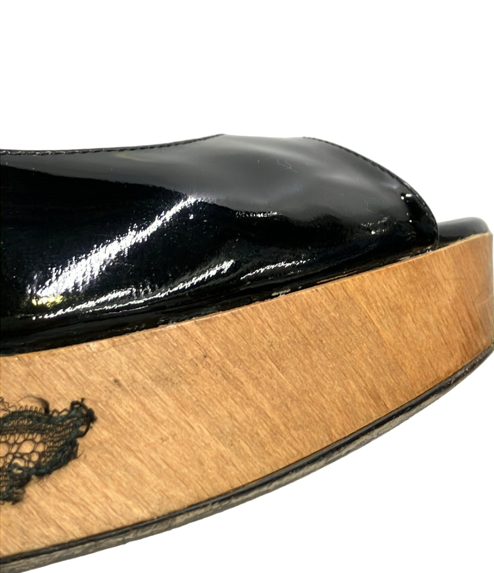 訳あり Valentino Garavani バックバンドサンダル ウェッジソール レディース SIZE 39 (24.5cm) ヴァレンティノ・ガラヴァーニ