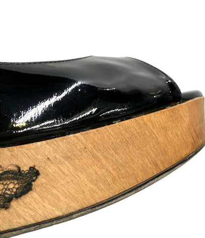 訳あり Valentino Garavani バックバンドサンダル ウェッジソール レディース SIZE 39 (24.5cm) ヴァレンティノ・ガラヴァーニ