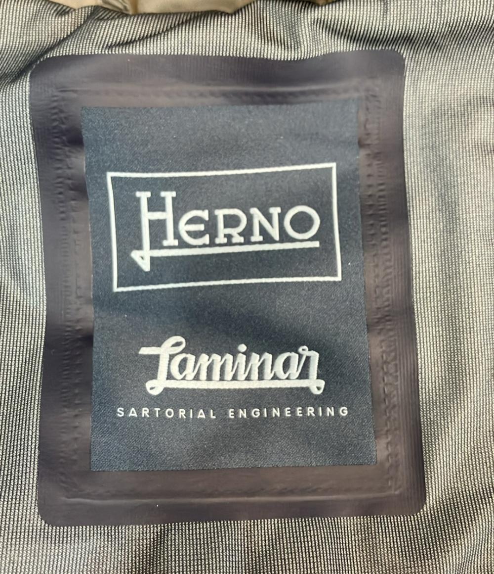 Herno ダウンベスト 止水ジップ ダブルジップ メンズ SIZE 46 (M) ヘルノ