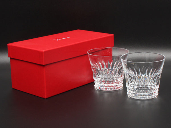 美品 Baccarat イヤータンブラー グラス 2点セット ペア 2021 ティアラ バカラ