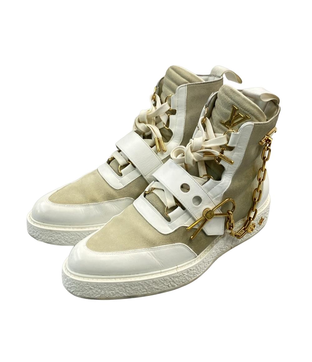 LOUIS VUITTON アンクルブーツ クリーパーライン メンズ SIZE 7 1/2 (26.5cm) ルイ・ヴィトン