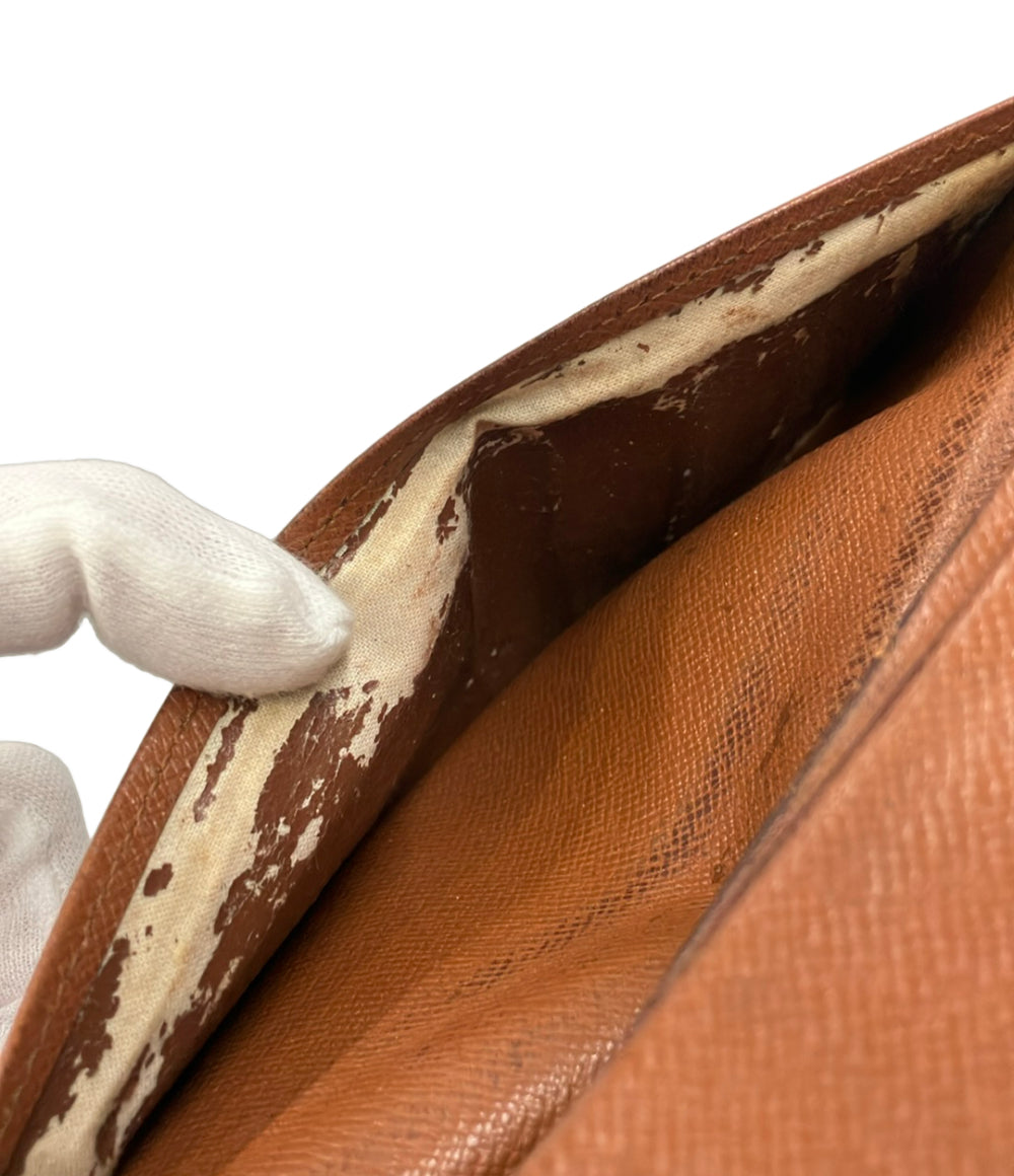訳あり LOUIS VUITTON 長財布 ポルト バルール カルト クレディ モノグラム M61823 メンズ レディース ルイ・ヴィトン