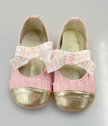美品 FENDI バレエシューズ ベビー SIZE 18 フェンディ