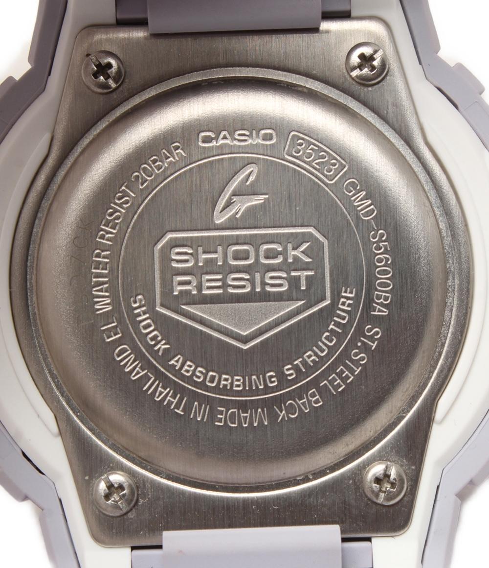 美品 CASIO 腕時計 G-SHOCK クオーツ GMD-S5600BA レディース カシオ
