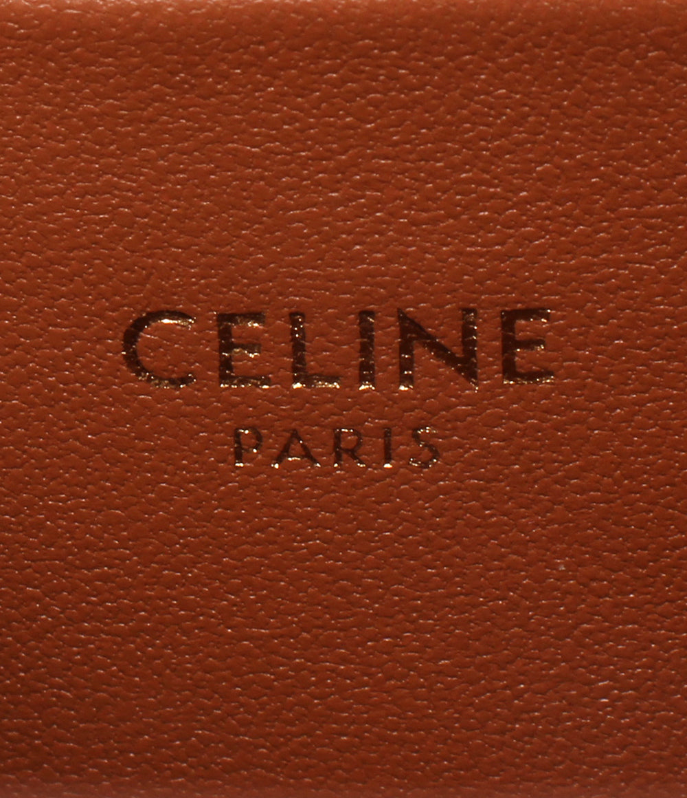 美品 CELINE 2wayショルダーバッグ ハンドバッグ 斜め掛け ティーン ニノ トリオンフキャンバス 118112FRH レディース セリーヌ
