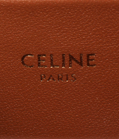美品 CELINE 2wayショルダーバッグ ハンドバッグ 斜め掛け ティーン ニノ トリオンフキャンバス 118112FRH レディース セリーヌ
