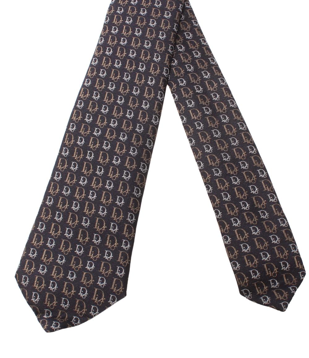 美品 クリスチャンディオール ネクタイ シルク100％ メンズ Christian Dior