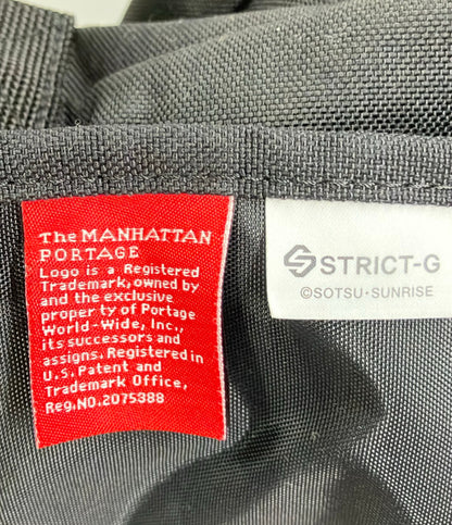 美品 Manhattan Portage STRICT-G ショルダーバッグ メッセンジャーバッグ 斜め掛け 機動戦士ガンダム 40周年記念 メンズ マンハッタンポーテージ