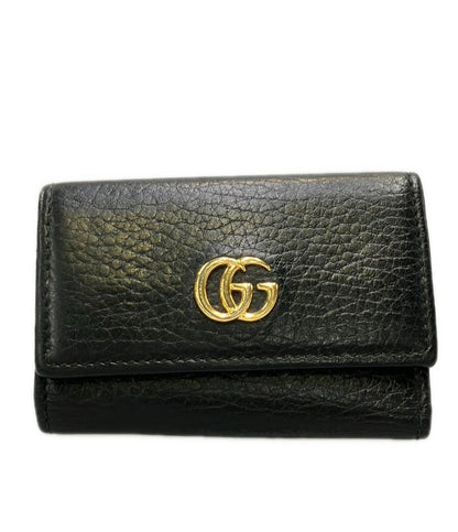 GUCCI 6連キーケース GGマーモント 456118 0959 レディース メンズ グッチ