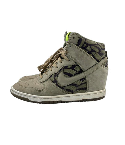 NIKE ハイカットスニーカー インヒール ダンク スカイ ハイ 543217-200 レディース SIZE 25.0 (XL) ナイキ