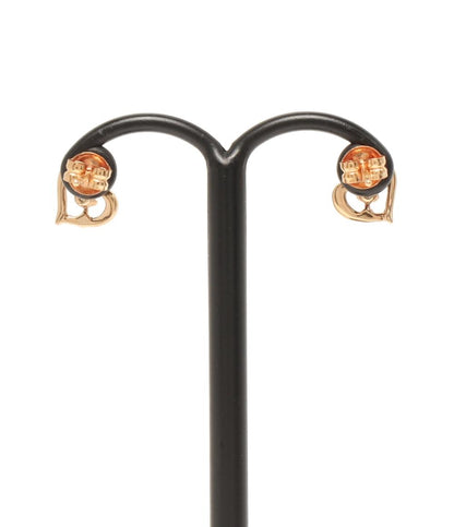 ヨンドシー ピアス K18 ダイヤ ハートモチーフ レディース 4℃