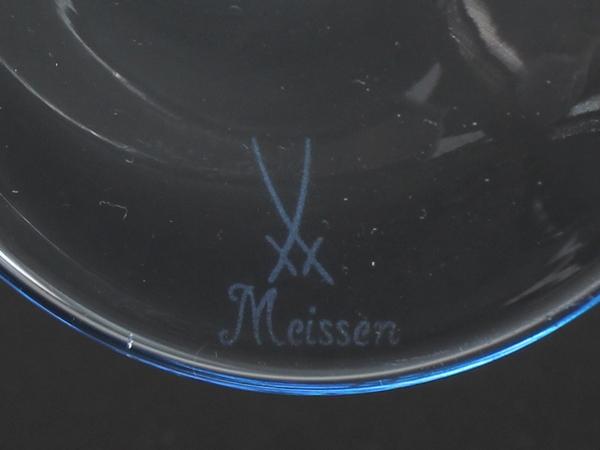 美品 マイセン ワイングラス 2点セット ペア Meissen