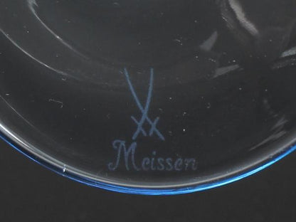 美品 マイセン ワイングラス 2点セット ペア Meissen
