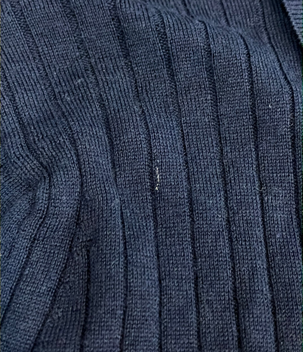 JOHN SMEDLEY 長袖 リブニットシャツ レディース SIZE S ジョンスメドレー