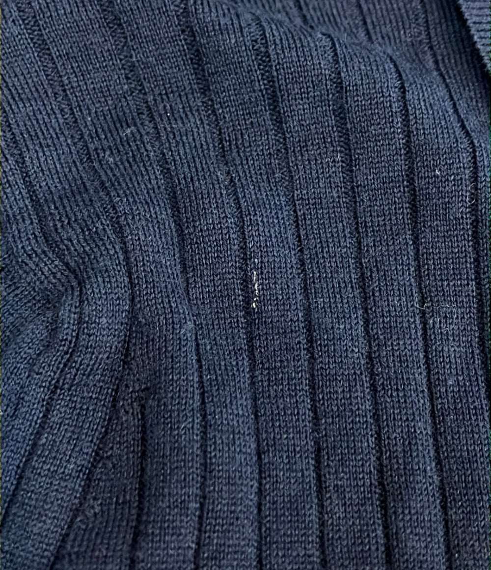 JOHN SMEDLEY 長袖 リブニットシャツ レディース SIZE S ジョンスメドレー