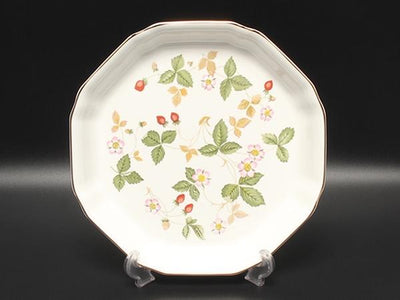 ウエッジウッド オクタゴナルディッシュ 皿 24cm ワイルドストロベリー WEDGWOOD