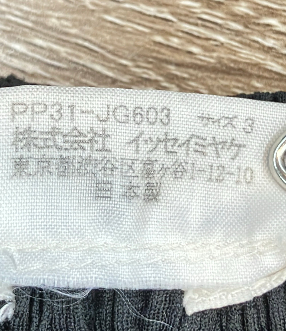 美品 PLEATS PLEASE スカート ロング プリーツ PP31-JG603 レディース SIZE 3 (L) プリーツプリーズ