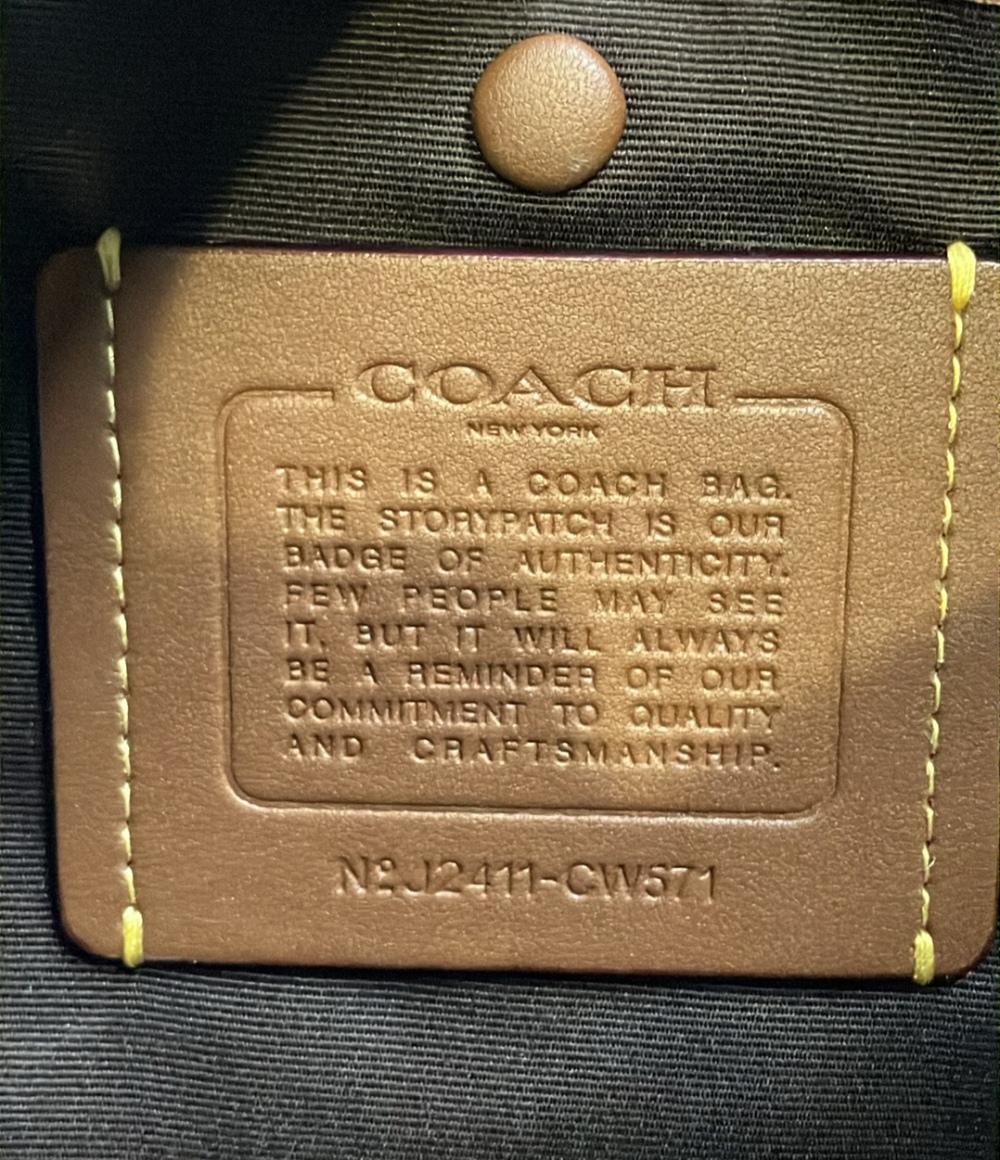 COACH ショルダーバッグ 斜め掛け レガシー ジップトップ クロスボディ バッグ CW571 レディース コーチ