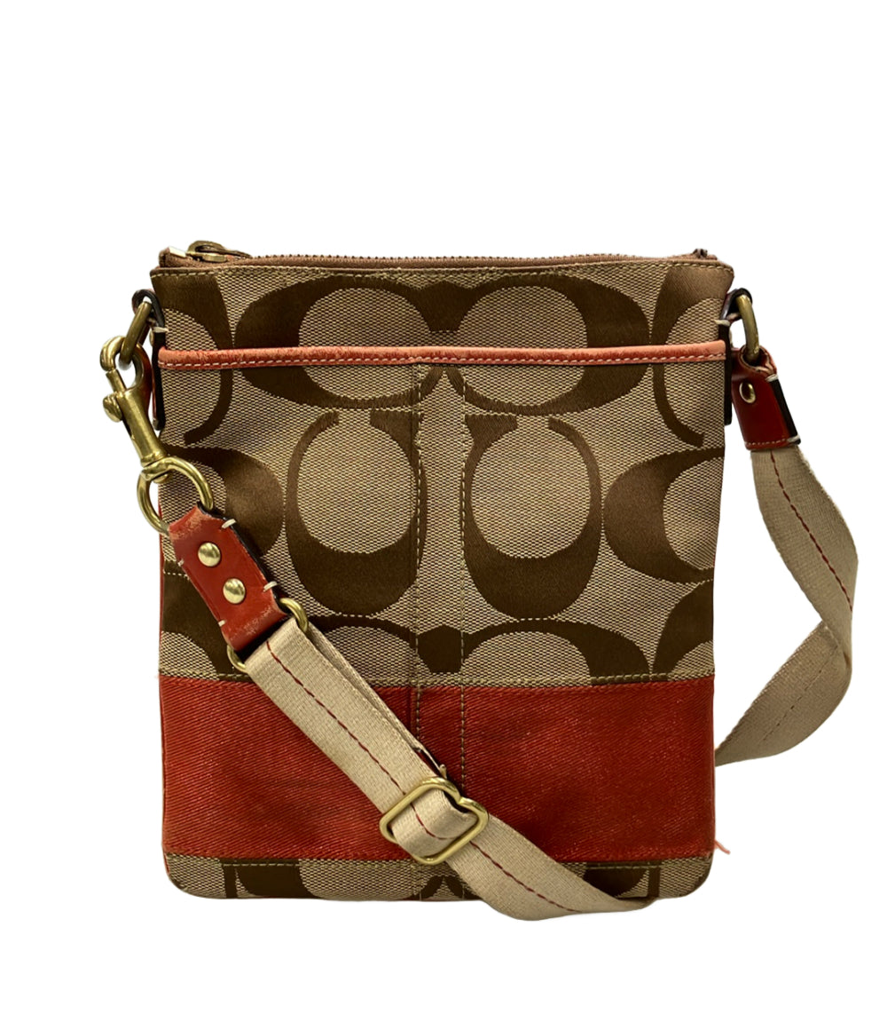 COACH ショルダーバッグ 斜め掛け シグネチャー 40758 レディース コーチ