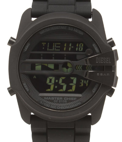美品 DIESEL 腕時計 クオーツ DZ-2158 メンズ ディーゼル