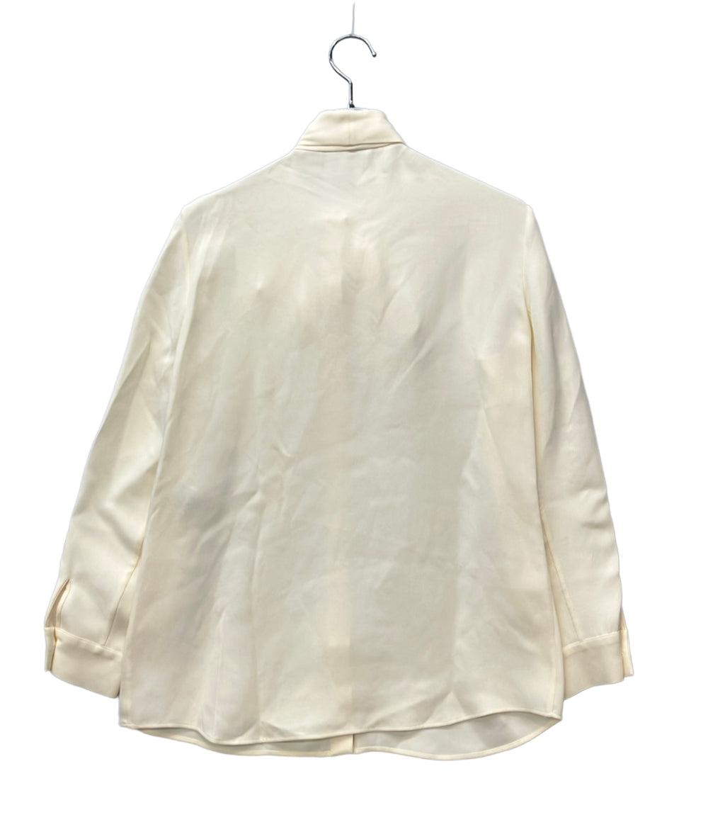 美品 Loro Piana 長袖シャツ ボウタイ レディース SIZE 42 (L) ロロピアーナ