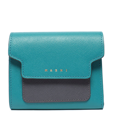 美品 MARNI 三つ折り財布 レディース マルニ