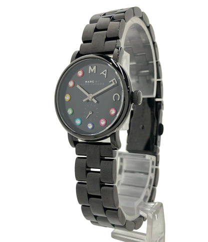 MARC BY MARC JACOBS 腕時計 クオーツ ブラック MBM3425 レディース マークバイマークジェイコブス