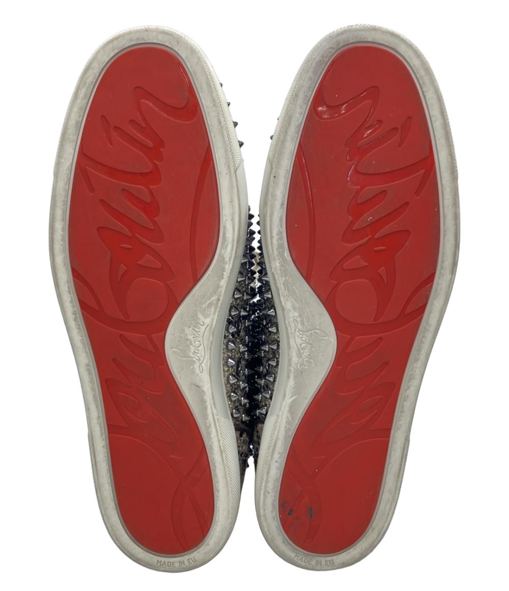 Christian Louboutin ハイカットスニーカー ルイス スパイク メンズ