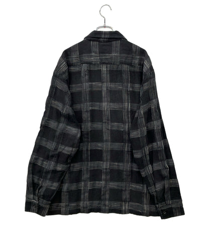 Supreme 長袖シャツ Woven Plaid Shirt メンズ SIZE L シュプリーム