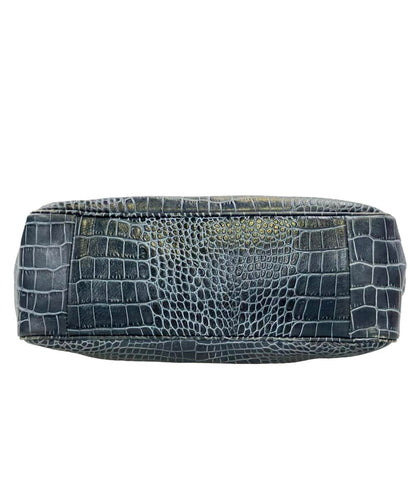 Longchamp ハンドバッグ トートバッグ クロコ型押し ロゾ レディース ロンシャン