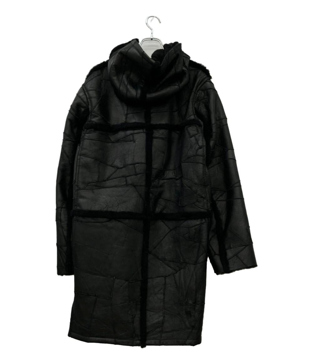 EQUALAND -TRUST AND INTIMATE- ムートンコート パッチワーク タグ付き メンズ SIZE L イコーランド-トラスト アンド インティメイト-