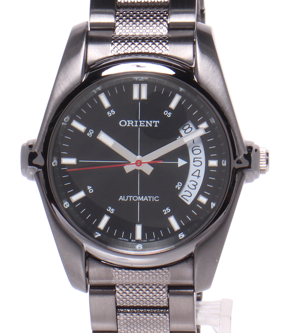 ORIENT 腕時計 自動巻き ブラック PF0E-D0 メンズ オリエント