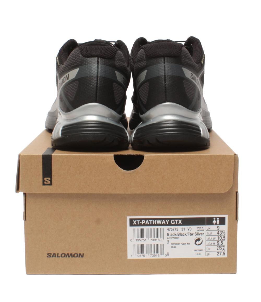 美品 Salomon ローカットスニーカー GORE-TEX XT-PATHWAY GTX 475775 メンズ SIZE 27.5 (L) サロモン