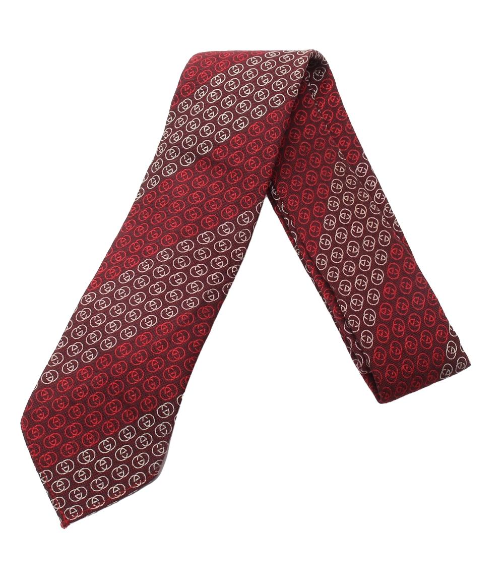 美品 GUCCI ネクタイ シルク100％ GG柄 メンズ グッチ – Rehello by