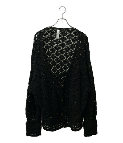 Niche. INDUSTRIAL HINDUSTAN カーディガン ニット ハンド CROCHET COTTON CARDIGAN メンズ ニッチインダストリアルヒンドゥスタン