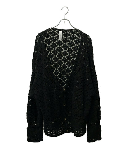 Niche. INDUSTRIAL HINDUSTAN カーディガン ニット ハンド CROCHET COTTON CARDIGAN メンズ ニッチインダストリアルヒンドゥスタン