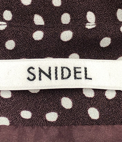 スナイデル 美品 パフスリーブワンピース ドット柄     SWF0224092 レディース SIZE 1 (S) snidel