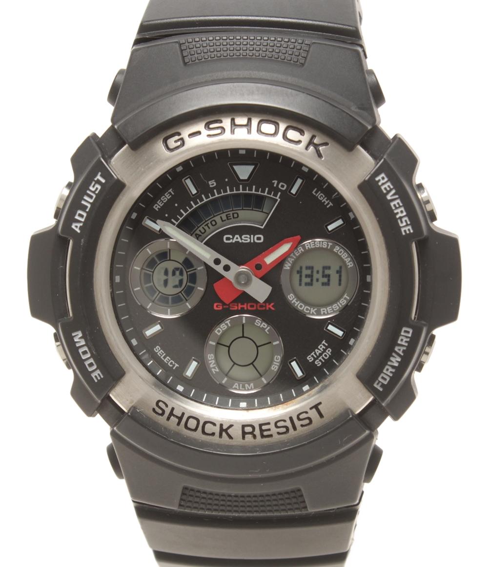 CASIO 腕時計 G-SHOCK クオーツ AW-590-1AJF メンズ カシオ – Rehello