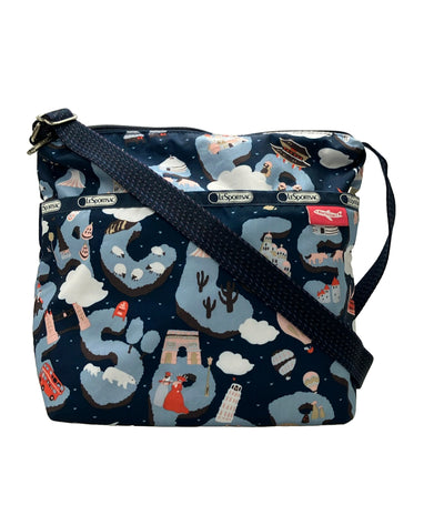 美品 LeSportsac ショルダーバッグ 斜め掛け レディース レスポートサック