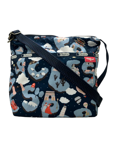 美品 LeSportsac ショルダーバッグ 斜め掛け レディース レスポートサック