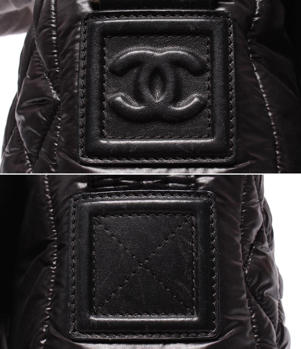 CHANEL ショルダーバッグ メッセンジャーバッグ 肩掛け 斜め掛け シルバー金具 マトラッセ コココクーン A48616 レディース メンズ シャネル