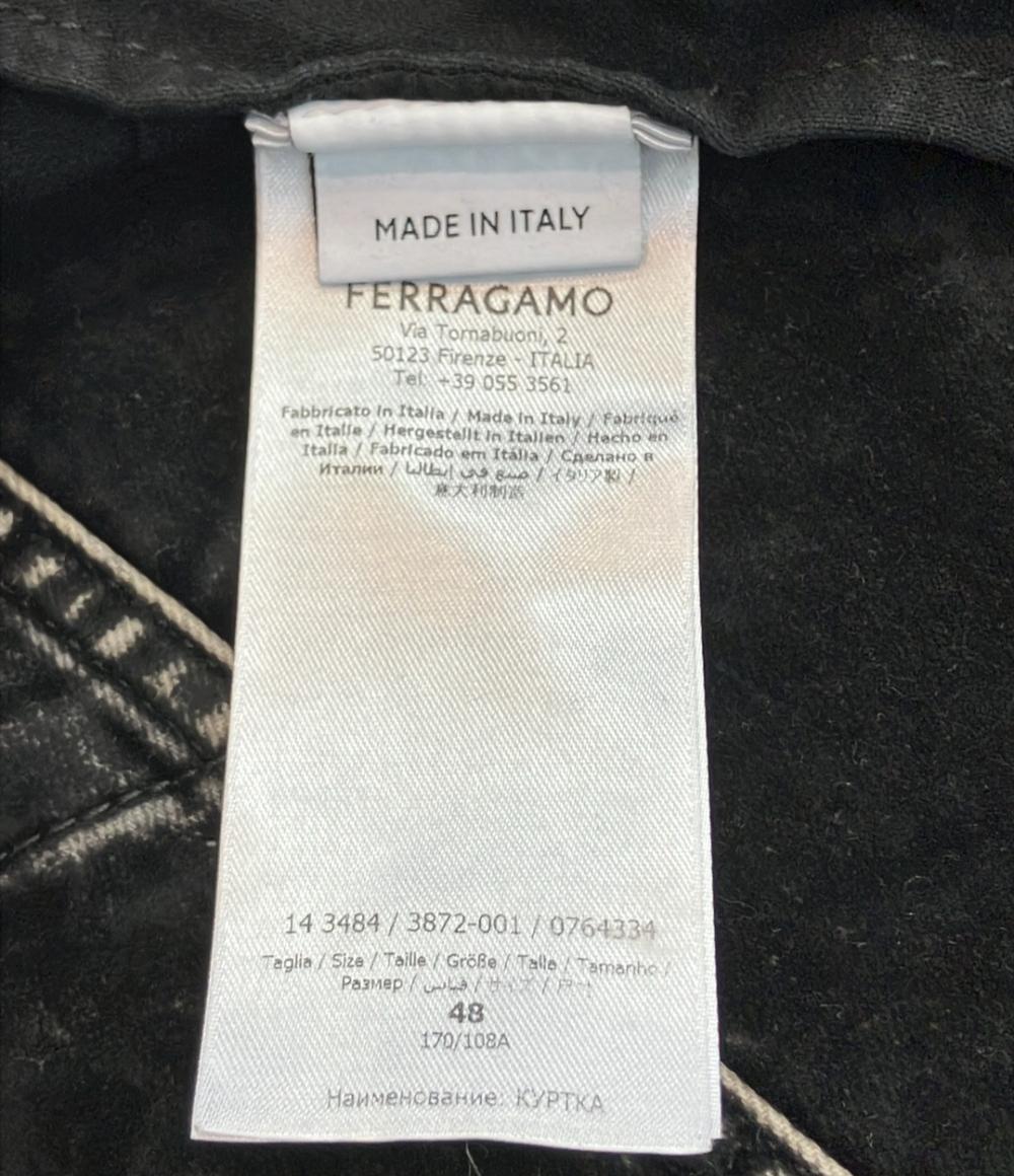 フェラガモ スウェードトラッカージャケット メンズ SIZE 48 (L) Ferragamo