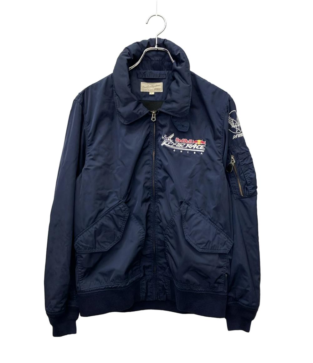 AVIREX フライトジャケット フード付き メンズ SIZE L アヴィレックス