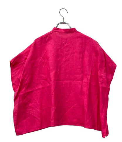 GALERIE VIE フレンチリネン スタンドカラーシャツ レディース SIZE F (M) ギャルリーヴィー