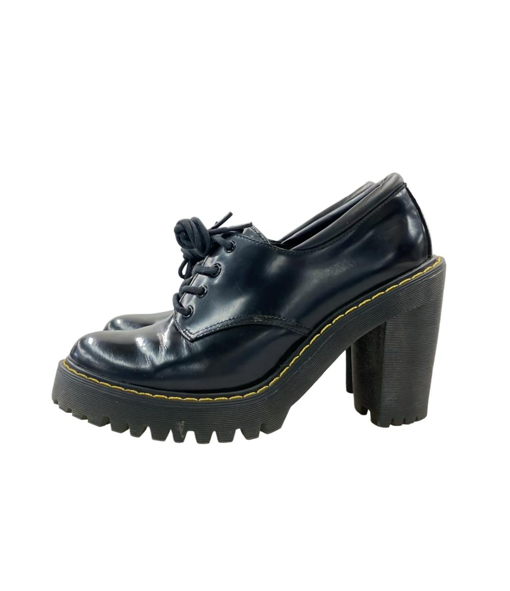 【ひまわり】ドクターマーチン ヒールブーツ UK4 Dr.Martens 4ホールヒールブーツ サロメ レディース SIZE UK 4
