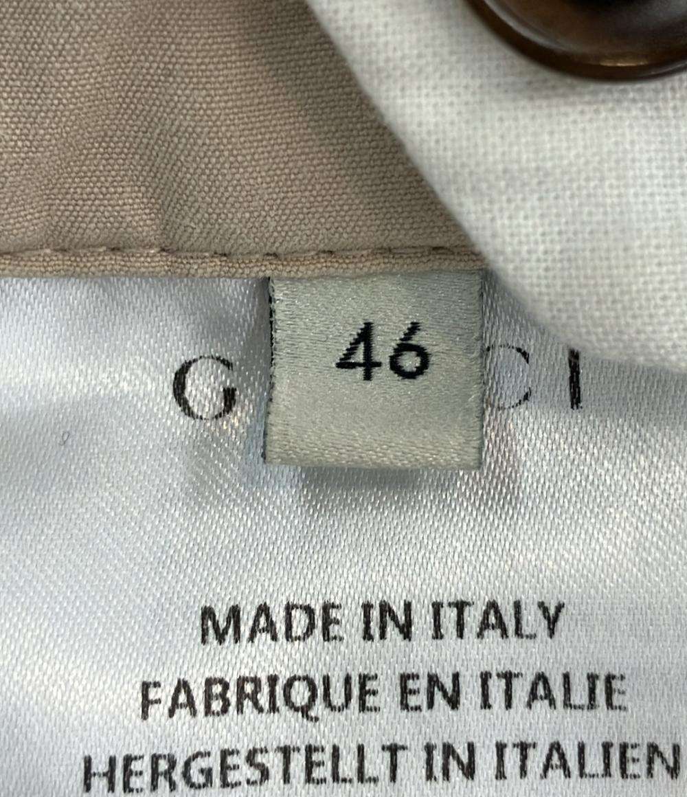 GUCCI コットンパンツ ラベル付き ポプリン 568612 メンズ SIZE 46 (S) グッチ