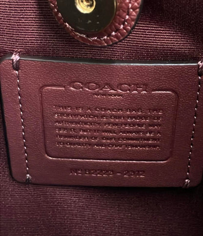 美品 COACH ハンドバッグ ショルダーバッグ 2WAY 斜め掛け シグネチャー 2312 レディース コーチ
