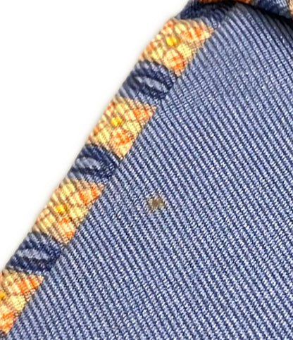 HERMES ネクタイ シルク100% メンズ エルメス